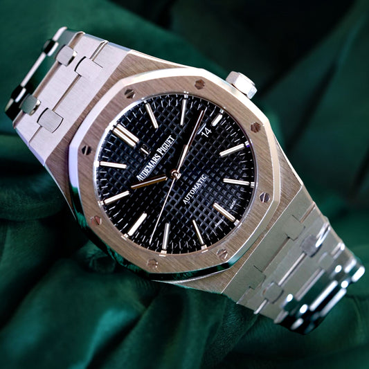 Audemars Piguet Royal Oak, Reference 15400st a Stainless Steel Bracelet Watch With Date