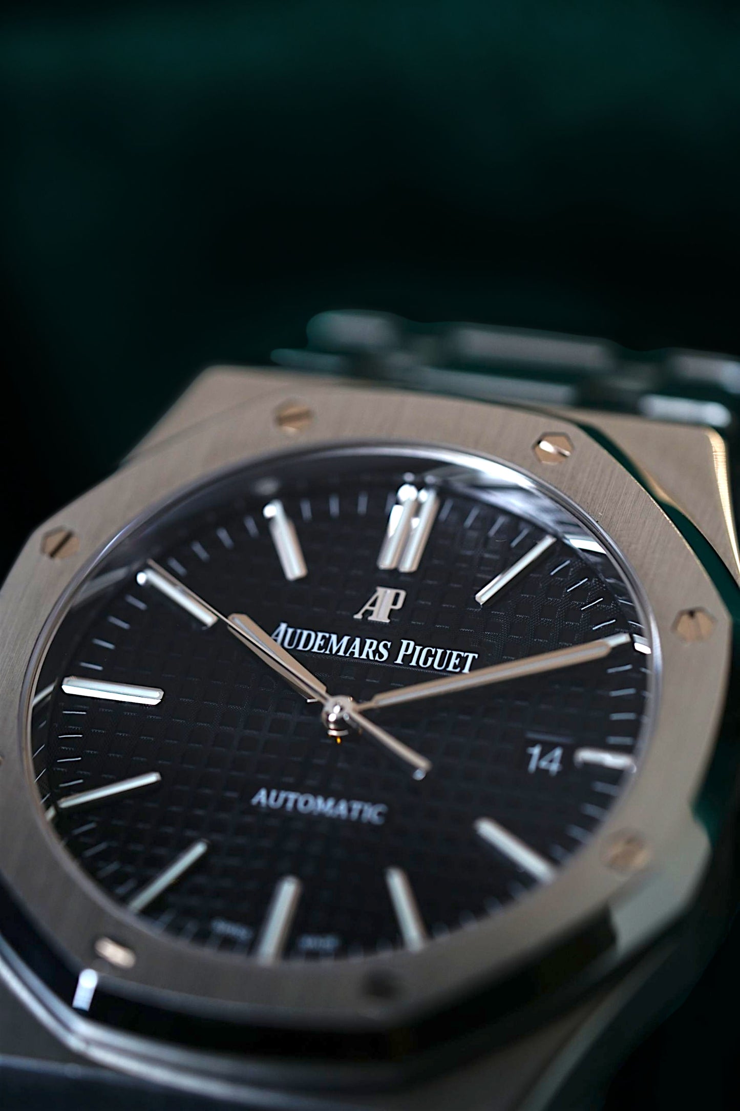 Audemars Piguet Royal Oak, Reference 15400st a Stainless Steel Bracelet Watch With Date