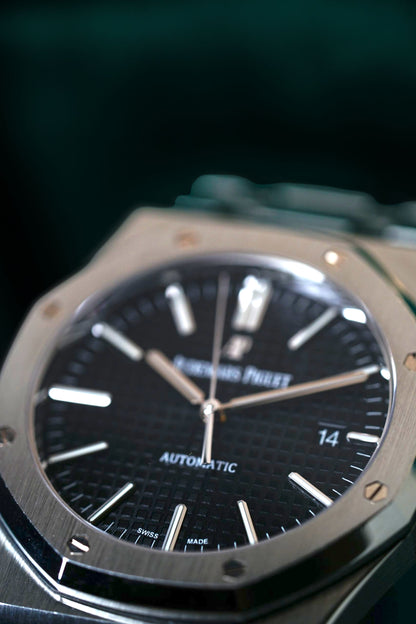 Audemars Piguet Royal Oak, Reference 15400st a Stainless Steel Bracelet Watch With Date