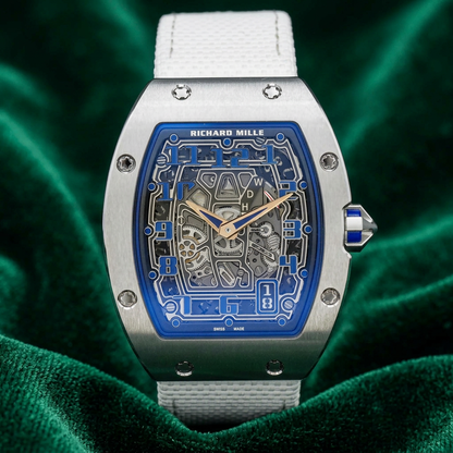 Richard Mille| Ref RM 67-01 | A Platinum Extra-Flat Skeletonised Wristwatch