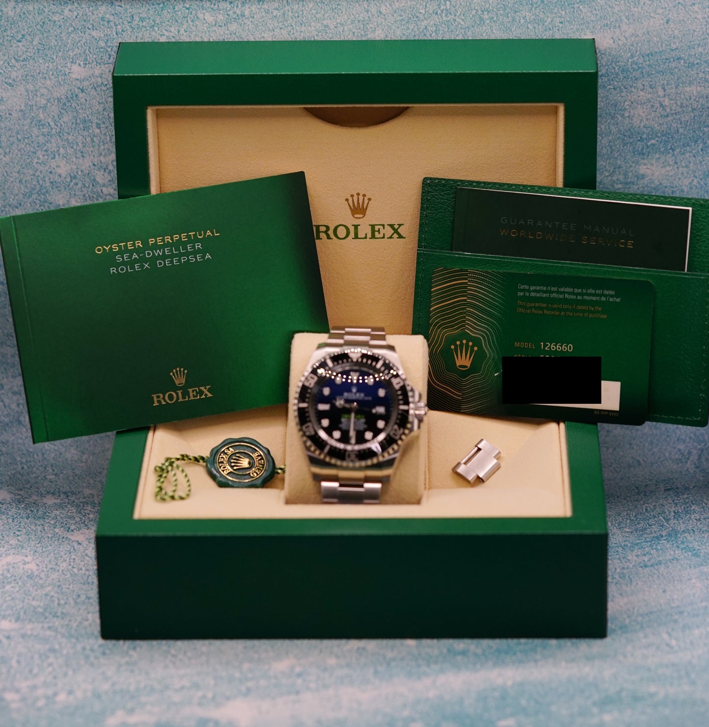 Rolex Deepsea 126660 D-Blue Gradient 'James Cameron' Edition