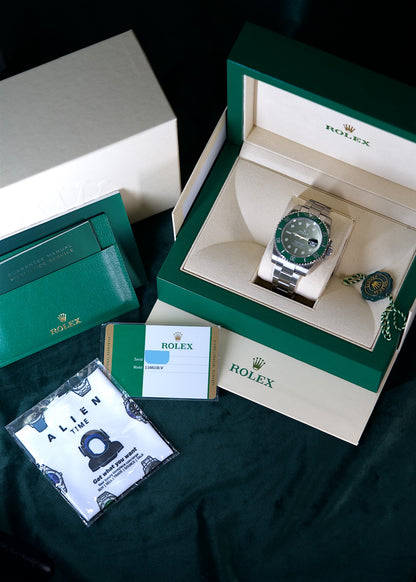 Rolex Submariner 'Hulk', Ref: 116610lv | A 40mm Stainless Steel Automatic Wristwatch With Date
