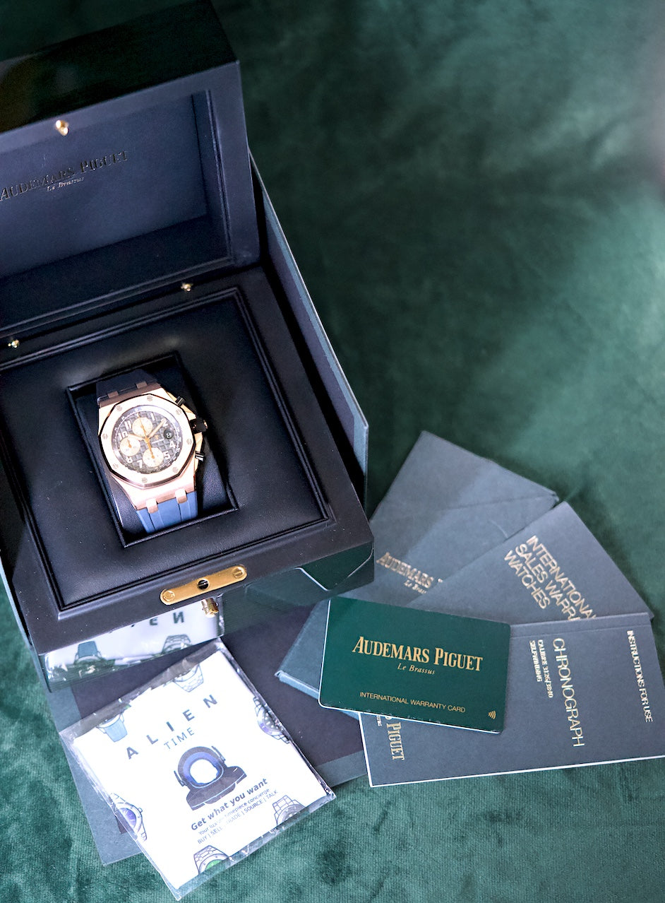 Audemars Piguet Royal Oak Offshore | Ref: 26470OR.OO.A125CR.01 | A 42mm Rose Gold Automatic Wristwatch With Date and Chronograph