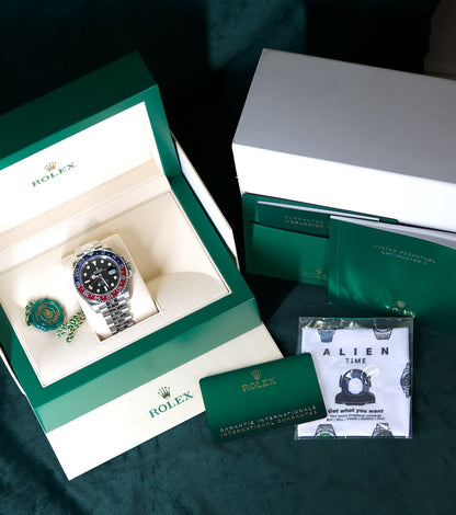Rolex Gmt-master II 'Pepsi' | Reference: 126710blro | A 40mm Stainless Steel Automatic Wristwatch With Date and Dual Time