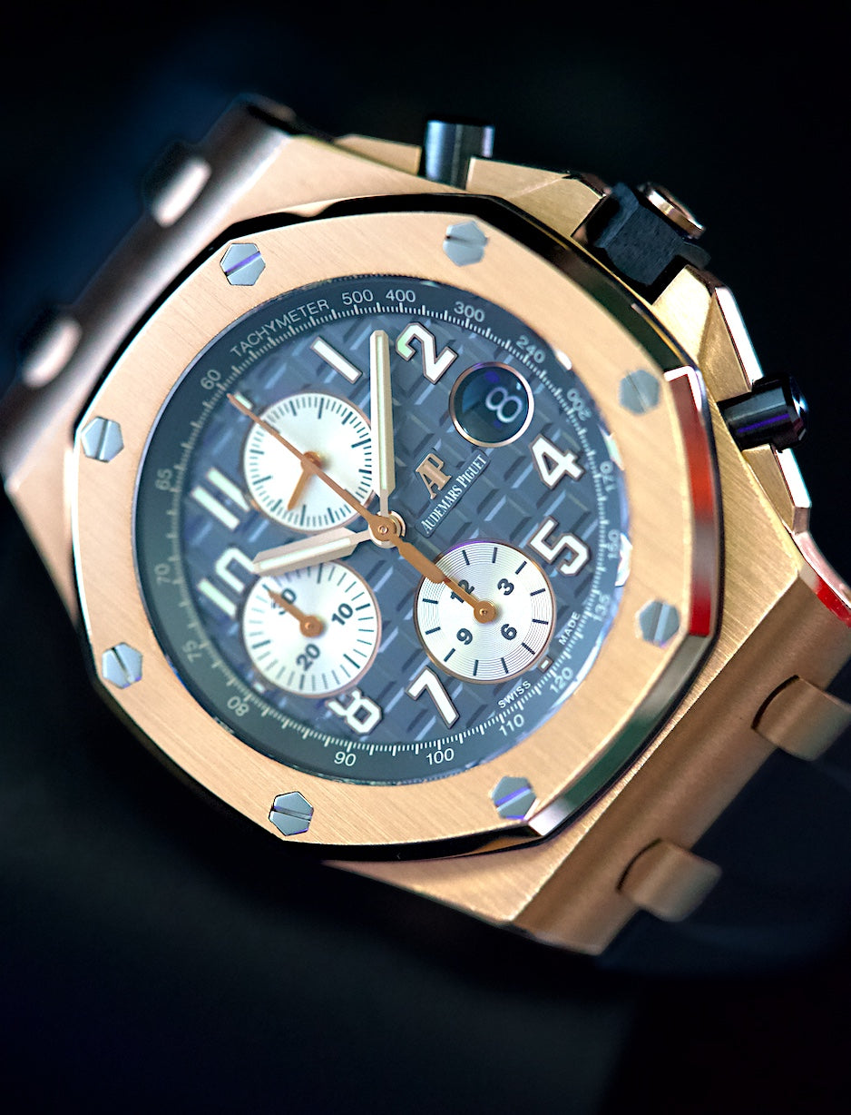 Audemars Piguet Royal Oak Offshore | Ref: 26470OR.OO.A125CR.01 | A 42mm Rose Gold Automatic Wristwatch With Date and Chronograph