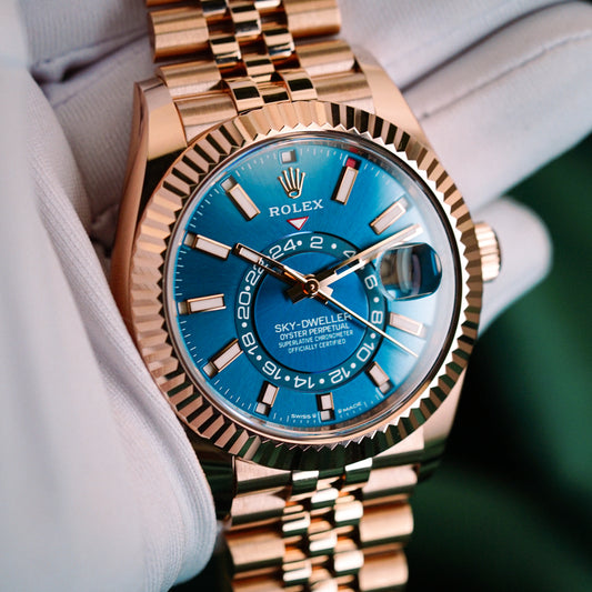 Rolex Sky-Dweller 336935 'Everose Blue' Jubilee