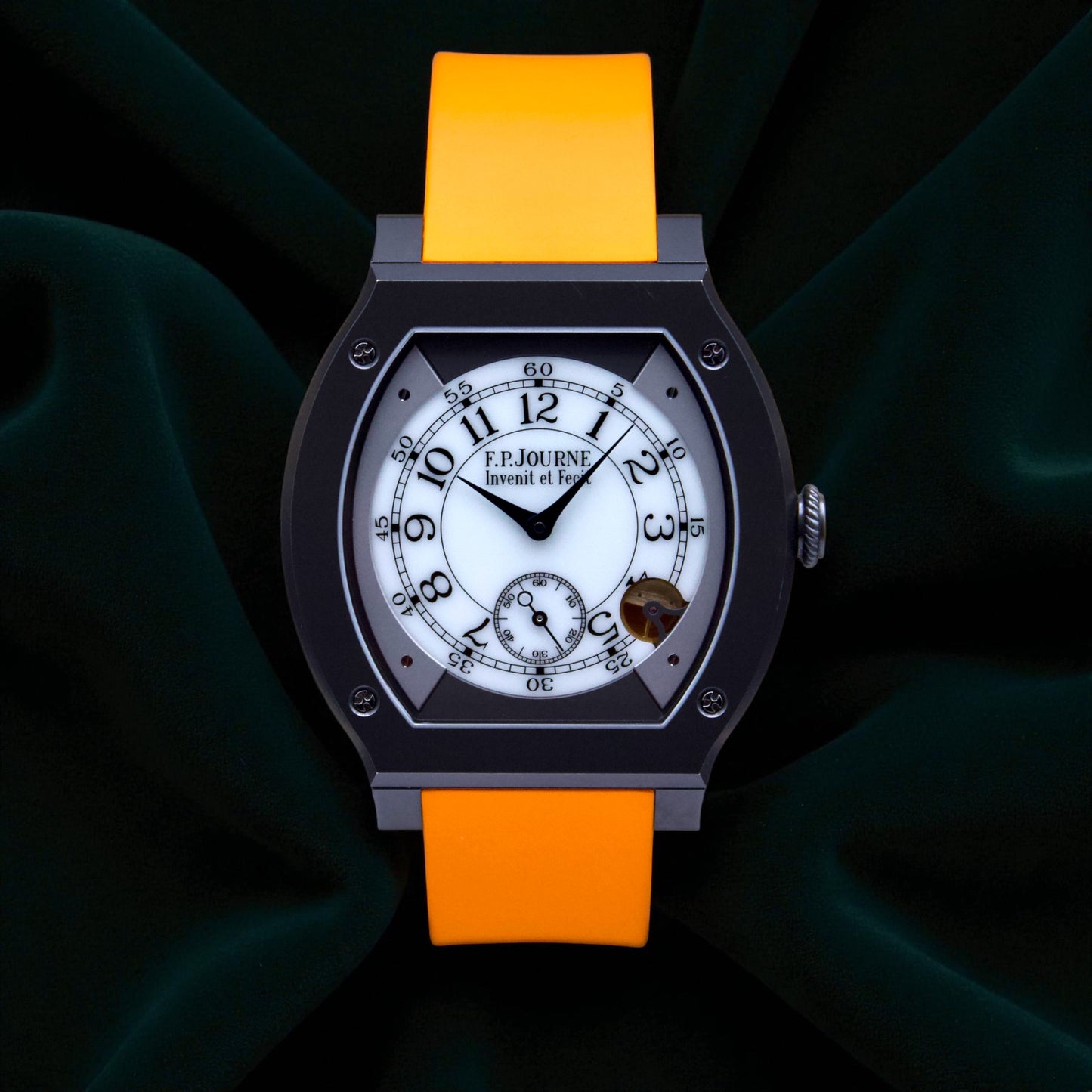 F.p. Journe Élégante, Ref. 48t | a Rare Titalyt 48mm 'sleep-mode' Automatic Sports Watch, a Complete Set