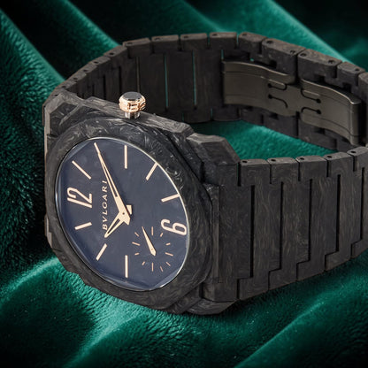 Bvlgari Octo Finissimo | Ref 103779 | A Rare Gold Carbon Ultra-thin Wristwatch