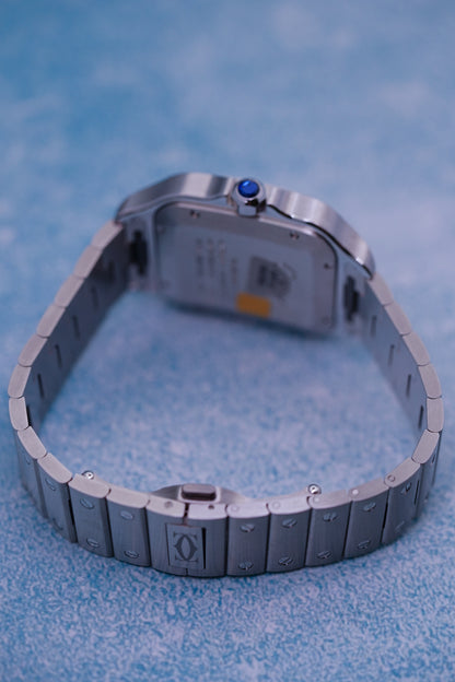 Cartier Santos de Cartier WSSA0062 'Green Dial Versatility'