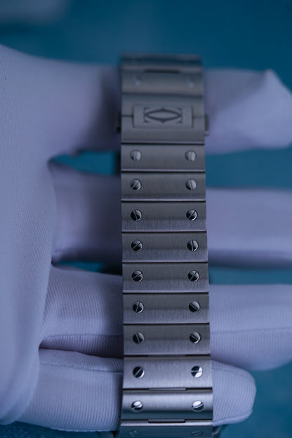 Cartier Santos de Cartier WSSA0062 'Green Dial Versatility'