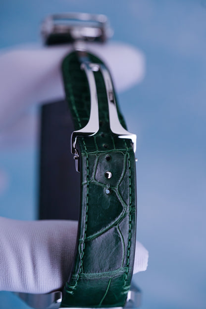 Cartier Santos de Cartier WSSA0062 'Green Dial Versatility'