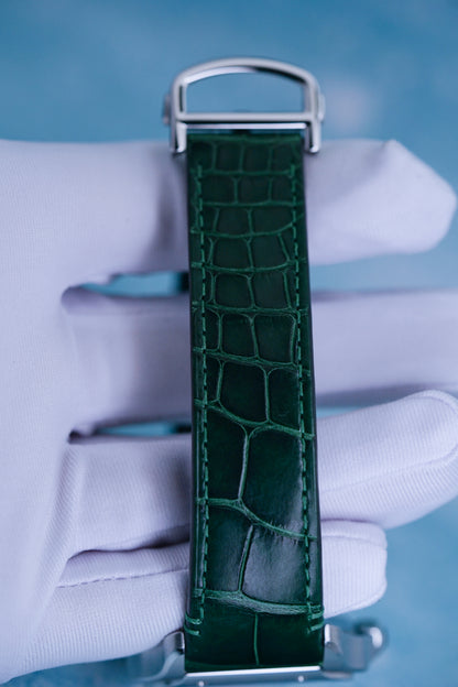 Cartier Santos de Cartier WSSA0062 'Green Dial Versatility'