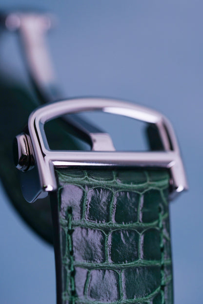 Cartier Santos de Cartier WSSA0062 'Green Dial Versatility'