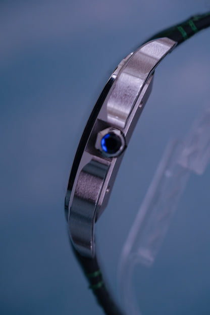 Cartier Santos de Cartier WSSA0062 'Green Dial Versatility'
