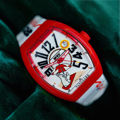 Franck Muller Vanguard | Ref V 41 SC DT BEACH GF VR VE BC | A Unique Limited Edition Beach Red Timepiece