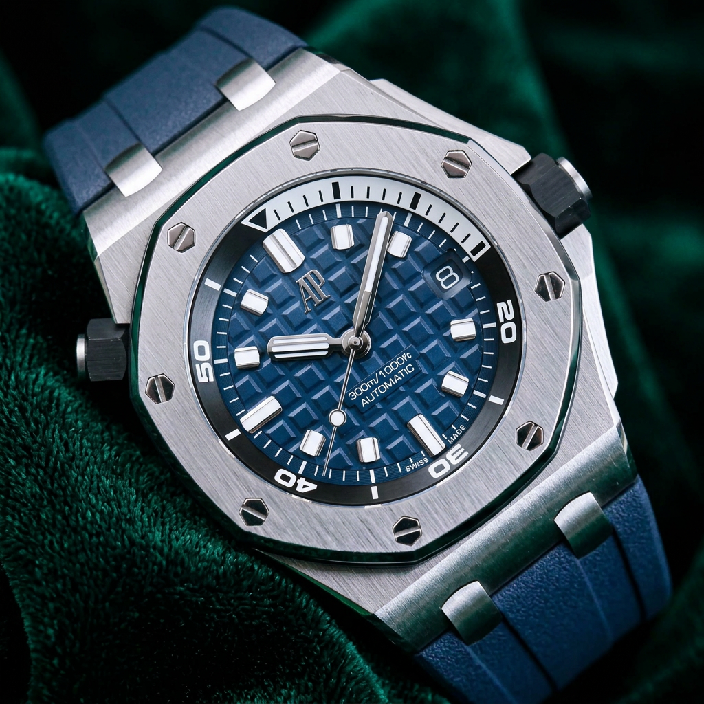 Audemars Piguet Royal Oak Offshore Diver | Reference 15720ST.OO.A027CA.01 | a Stainless Steel Automatic Wristwatch With Date