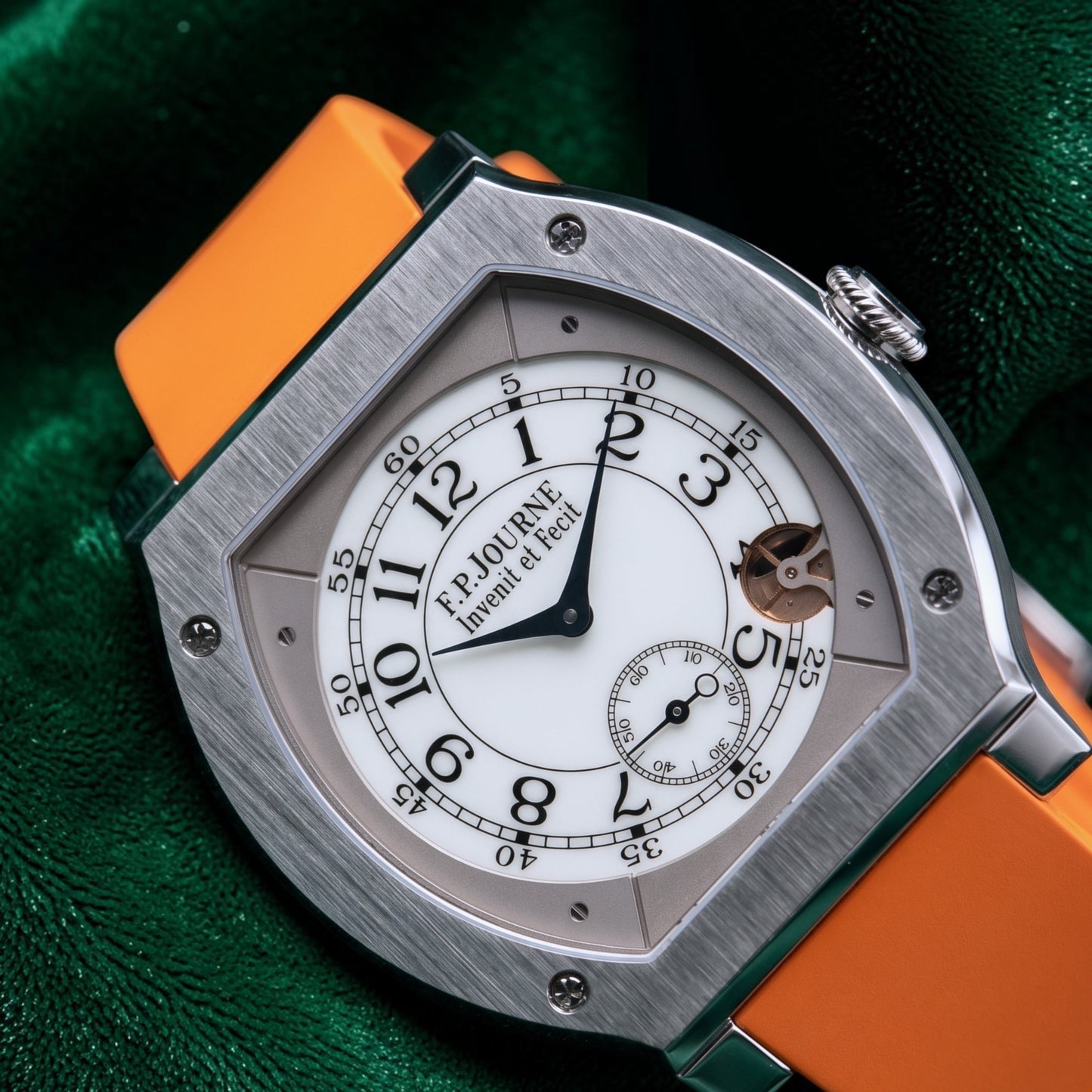 F.p. Journe Élégante, Ref. 48t | a Rare Titalyt 48mm 'sleep-mode' Automatic Sports Watch, a Complete Set