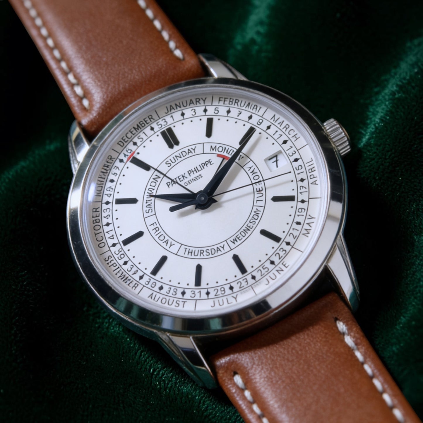 Patek Philippe Calatrava Weekly Calendar, Reference 5212a-001 | a Masterpiece Handwritten Stainless Steel Annual Calendar Wristwatch With Weekly Calendar