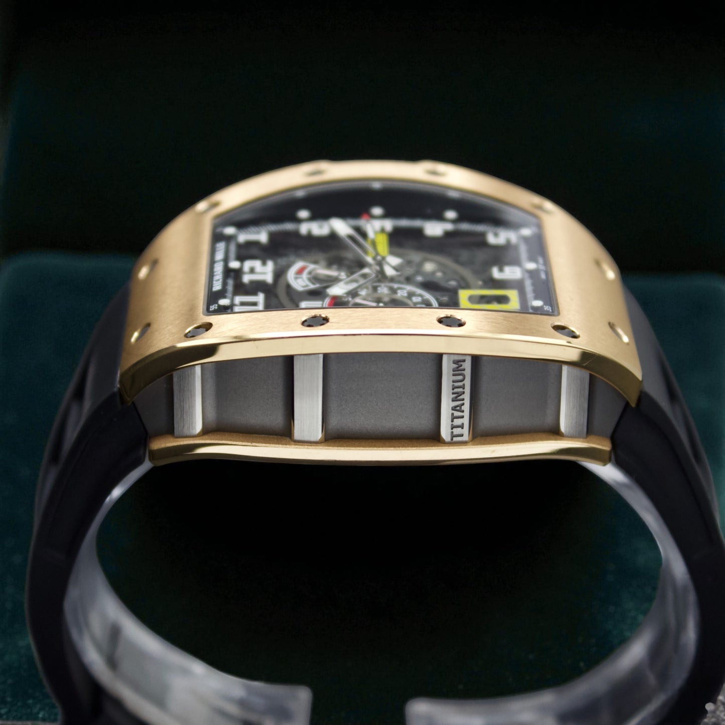 Richard Mille, Ref Rm030 RG | an Exclusive and Rare Rose Gold Automatic Titanium Skeletonised Wristwatch RM30