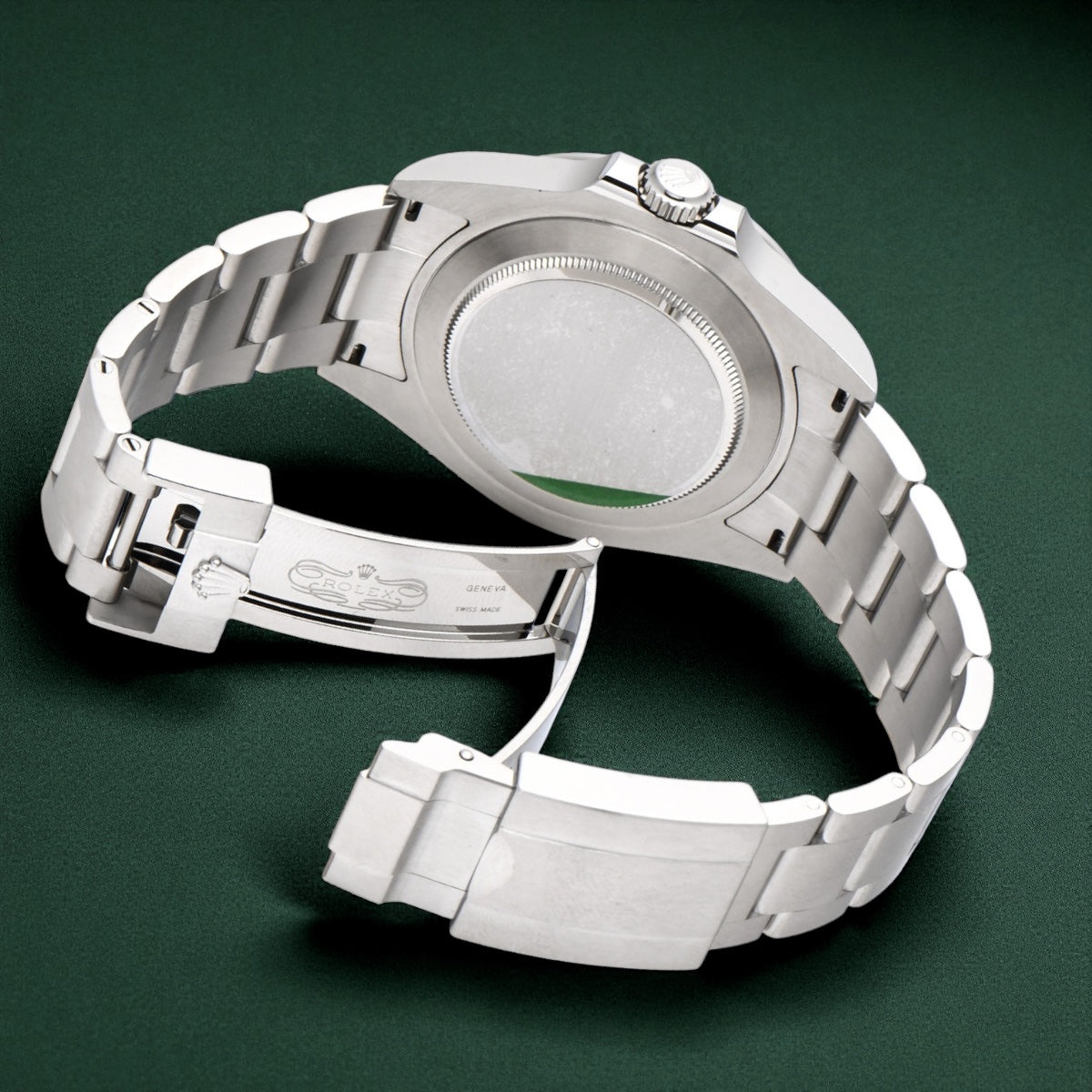 Rolex Milgauss, Reference 116400  a Stainless Steel Automatic Wristwatch with Oyster Bracelet