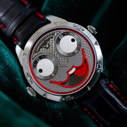 Konstantin Chaykin | Reference K.18-18 | A Stainless Steel Automatic Moon Phase Wristwatch