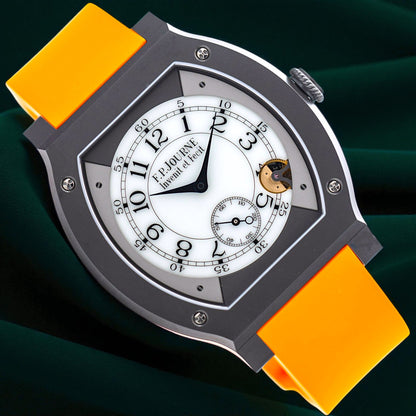 F.p. Journe Élégante, Ref. 48t | a Rare Titalyt 48mm 'sleep-mode' Automatic Sports Watch, a Complete Set