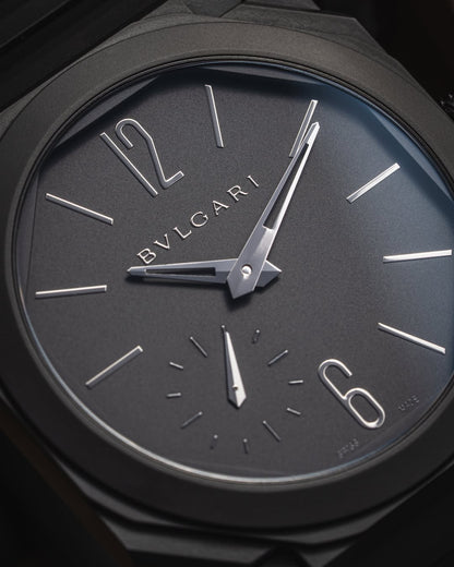 Bulgari Octo Finissimo | Ref 103077 | Black Sandblasted Ceramic Automatic Watch