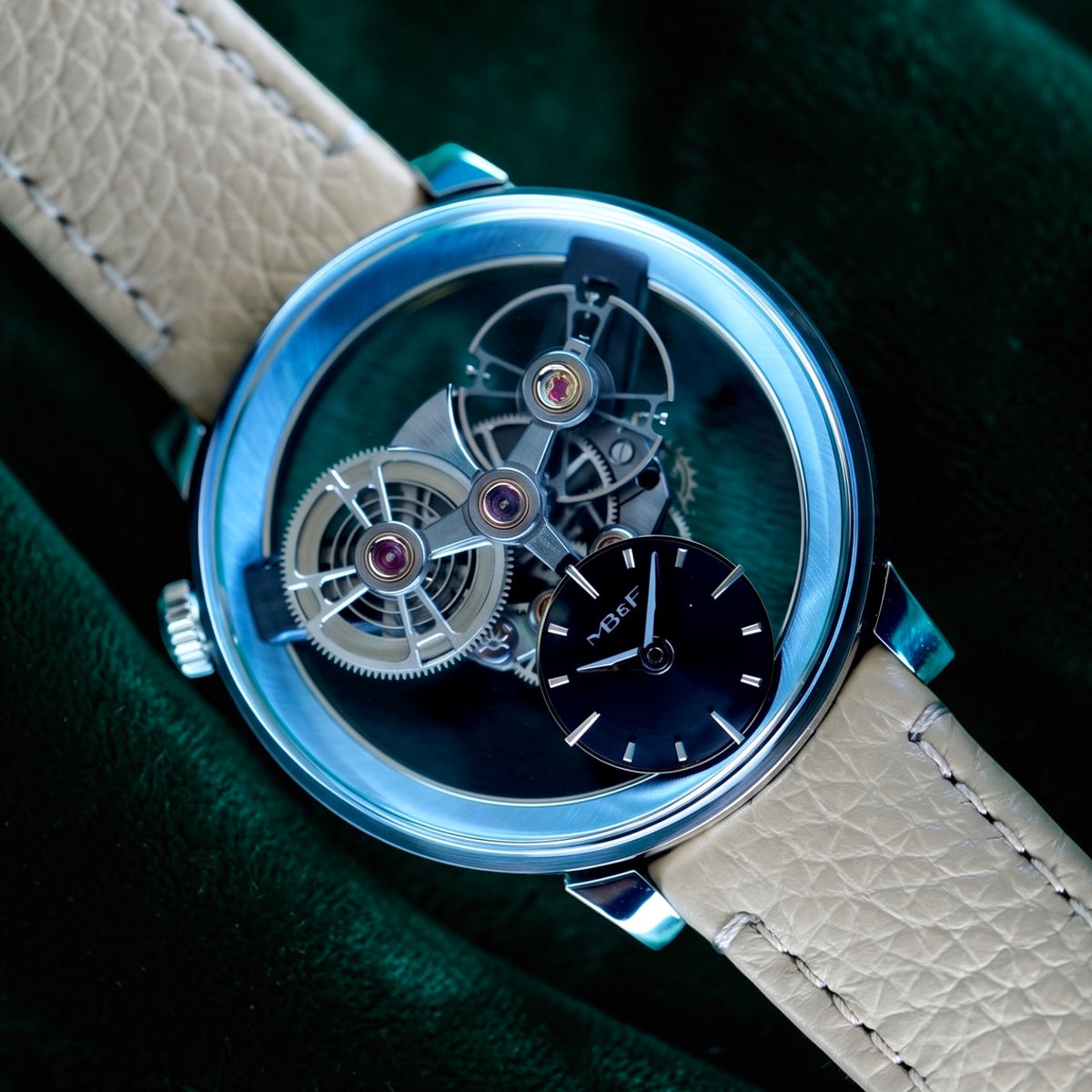 MB&F | Reference SP1.PL.BU | A 950 Platinum Manual-Winding Wristwatch