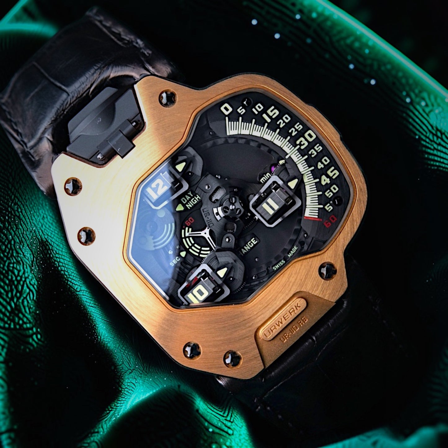 Urwerk UR-110 Titanium with Rotating Satellites