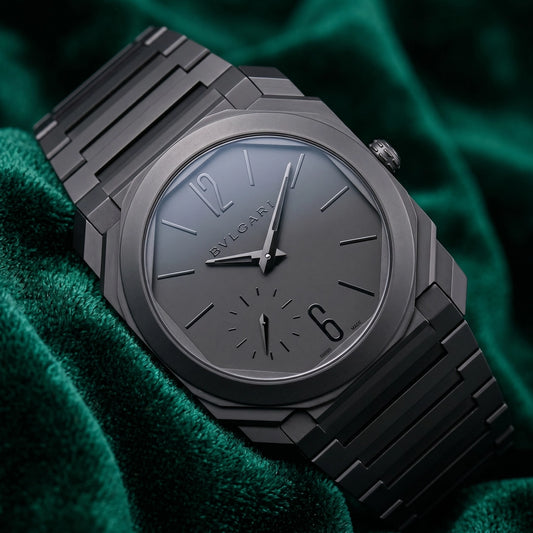 Bulgari Octo Finissimo | Ref 103077 | Black Sandblasted Ceramic Automatic Watch