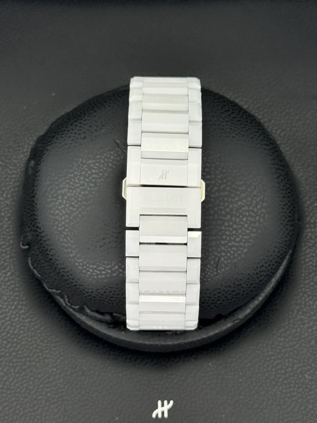 Hublot Big Bang Integral, Ref. 451.hx.1123.hx | a Rare White Ceramic 42mm Skeleton Dial Chronograph on an Integrated Bracelet, Complete Set