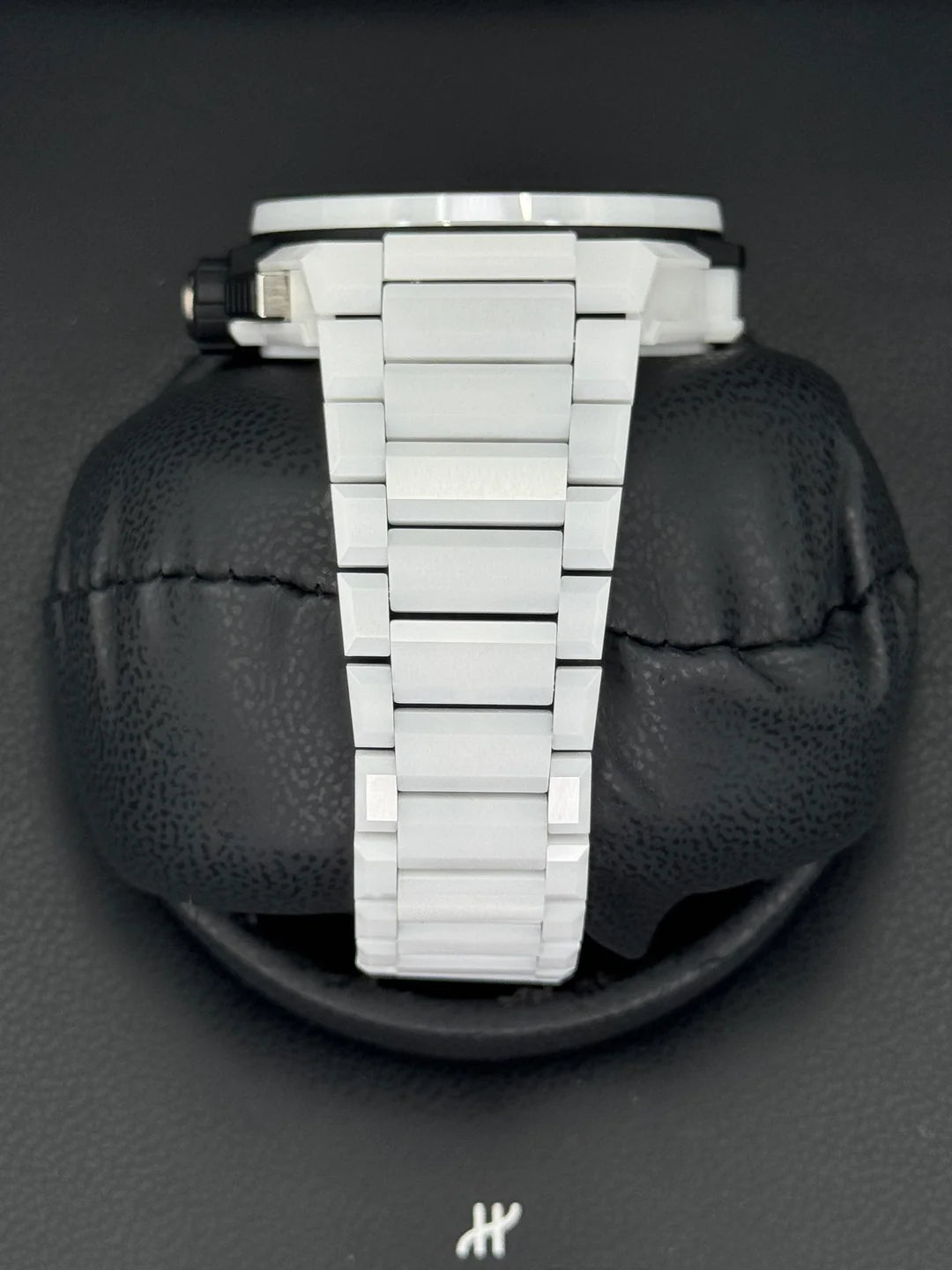 Hublot Big Bang Integral, Ref. 451.hx.1123.hx | a Rare White Ceramic 42mm Skeleton Dial Chronograph on an Integrated Bracelet, Complete Set