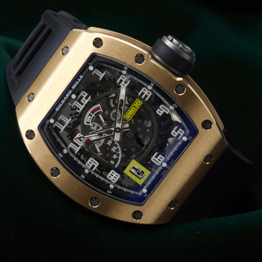 Richard Mille, Ref Rm030 RG | an Exclusive and Rare Rose Gold Automatic Titanium Skeletonised Wristwatch RM30